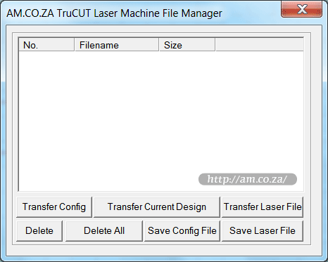 Laser Machine File Manager
