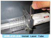 Howto Install Laser Tube
