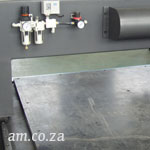 Unmachined Vacuum Table Surface