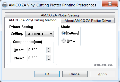 Printing Preferences