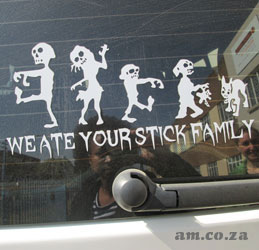 We Are Your Stick Family Vinyl Sticker