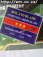 Cemented Carbide Roland Blades