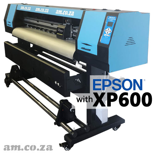 AM.CO.ZA® FastCOLOUR™ Lite 1600mm EPSON® XP600 Printhead Budget Solvent/Water Ink Inkjet Wide-Format Printer, No Software, No Inks